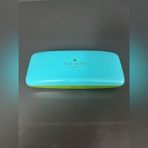 Kate Spade Signature Color
Blue Green Hard
Shell Sunglass Case 
kate ♠️ spade
